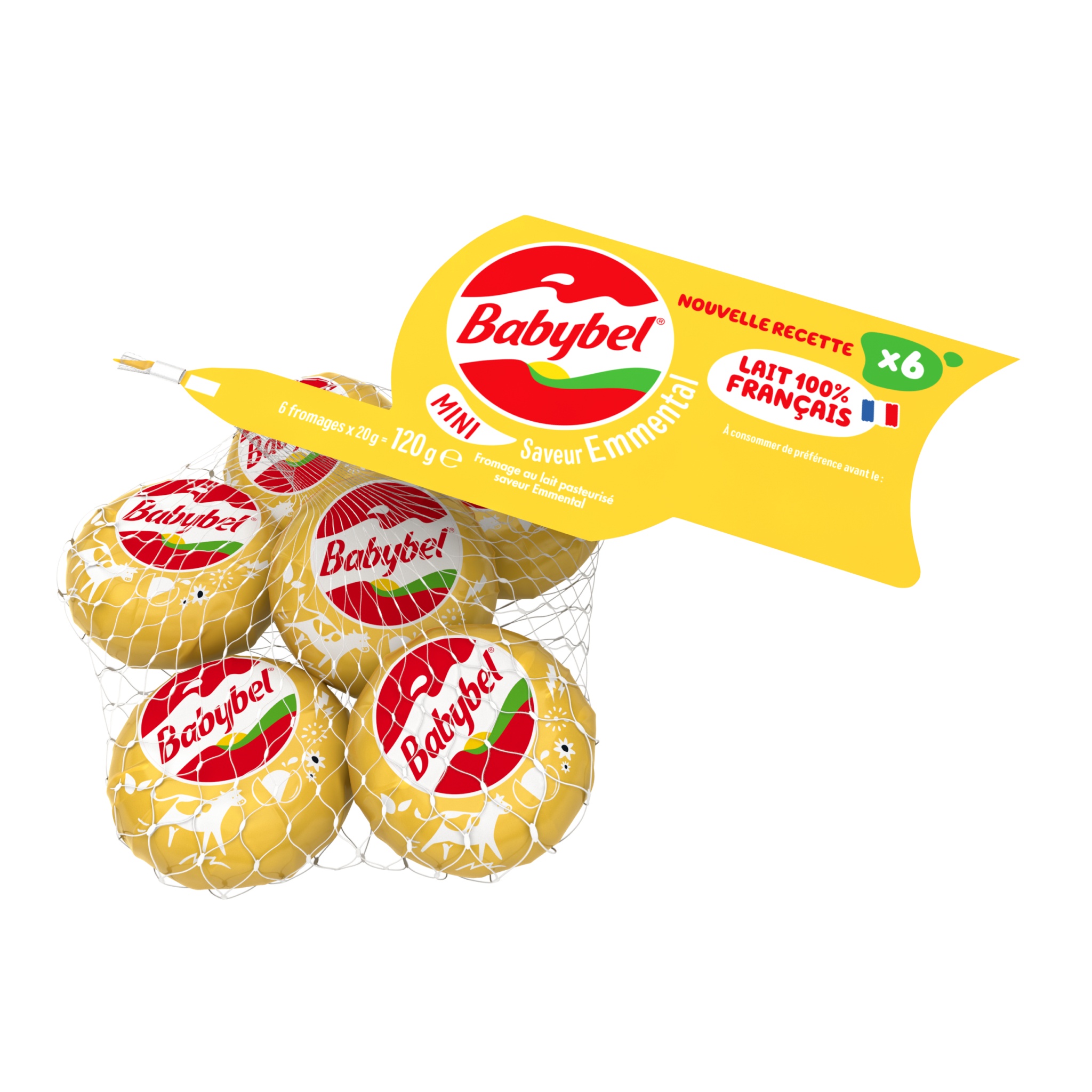 Babybel Mini Fromages Emmental Lait Entier